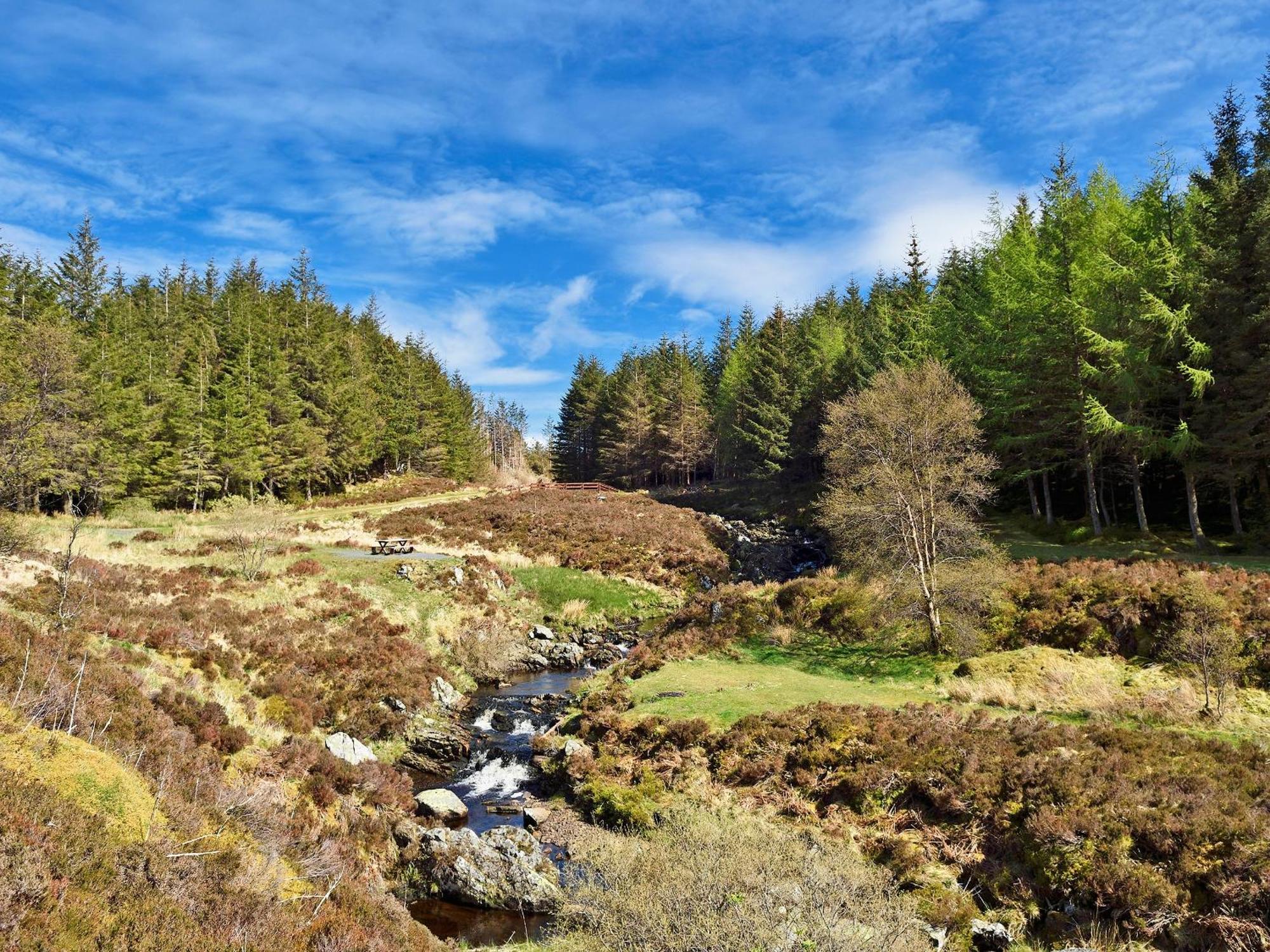 Wylies Brae Villa New Galloway Eksteriør bilde